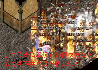 ��Ѫ����˽�������ο���ͻ��ս��ƿ���������ռ�BOSS��
