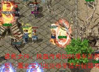 ��̴�����Ѫ����BOSS������ε��������������������������ؼ�����Щ��