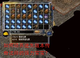 如何培养迷失版本传奇法师的强力宝宝? 如何培养迷失版本传奇法师的强力宝宝?
