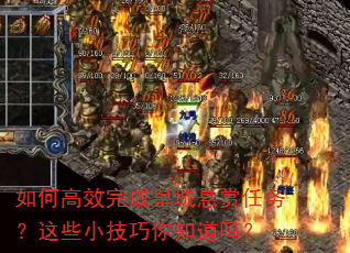 如何高效完成皇城悬赏任务?这些小技巧你知道吗? 如何高效完成皇城悬赏任务?这些小技巧你知道吗?