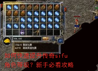 如何快速提升传奇sifu角色等级?新手必看攻略 如何快速提升传奇sifu角色等级?新手必看攻略