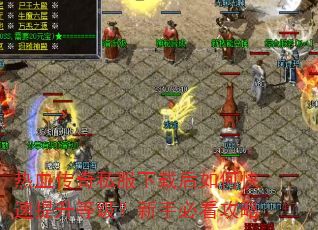 热血传奇私服下载后如何快速提升等级?新手必看攻略 热血传奇私服下载后如何快速提升等级?新手必看攻略
