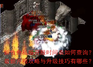 新传奇私服开服时间表如何查询?最新开服攻略与升级技巧有哪些? 新传奇私服开服时间表如何查询?最新开服攻略与升级技巧有哪些?