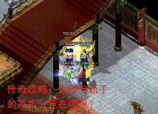 传奇攻略:大师与新手的差距究竟在哪里? 传奇攻略:大师与新手的差距究竟在哪里?