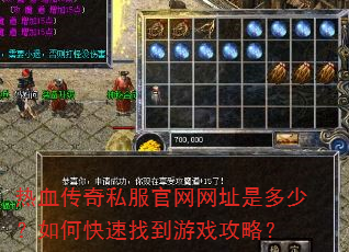 热血传奇私服官网网址是多少?如何快速找到游戏攻略? 热血传奇私服官网网址是多少?如何快速找到游戏攻略?