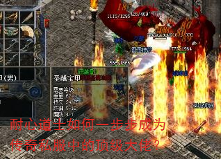 耐心道士如何一步步成为传奇私服中的顶级大佬? 耐心道士如何一步步成为传奇私服中的顶级大佬?