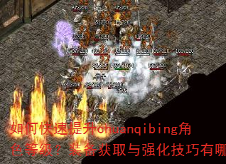 ��ο�������chuanqibing��ɫ�ȼ���װ����ȡ��ǿ����������Щ��